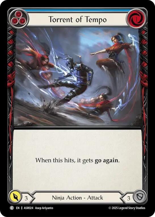 Torrent of Tempo (Blue)