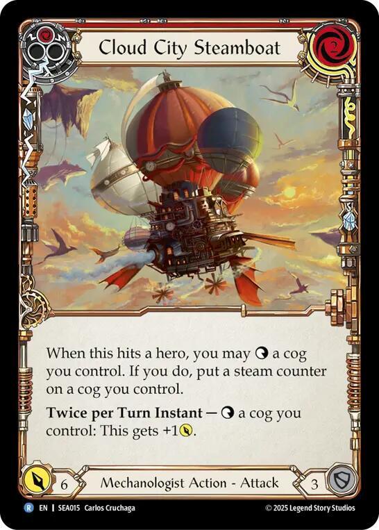 Cloud City Steamboat (Red) [1st Strike]