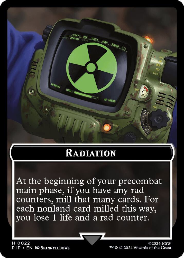 Radiation // Copy Double-Sided Token