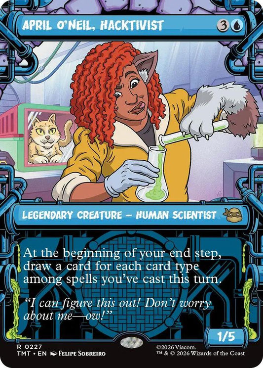 April O'Neil, Hacktivist (0227) (Showcase)