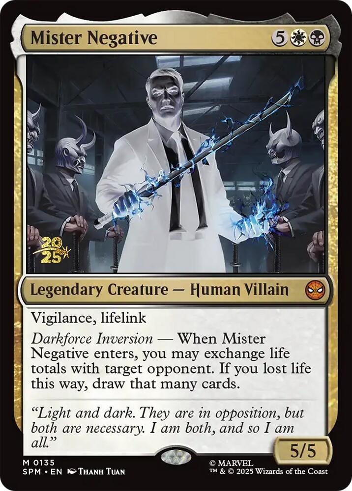 Mister Negative
