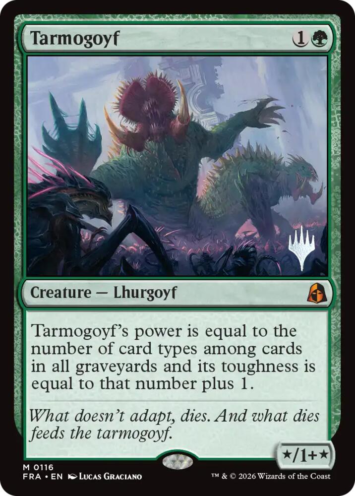 Tarmogoyf [Promo Pack: Reality Fracture]