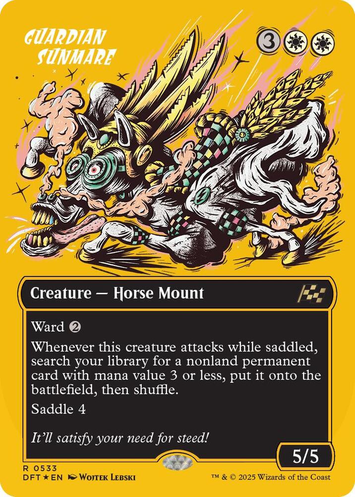 Guardian Sunmare (Borderless) (First-Place Foil)