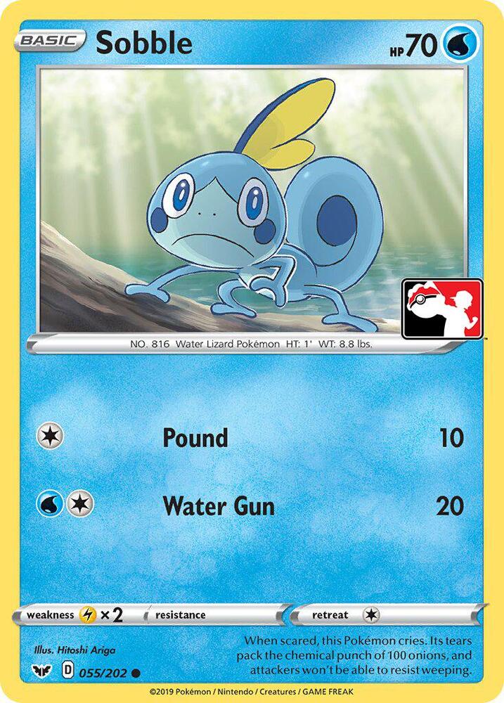 Sobble (Library Exclusive) - 055/202 [Miscellaneous Cards & Products]