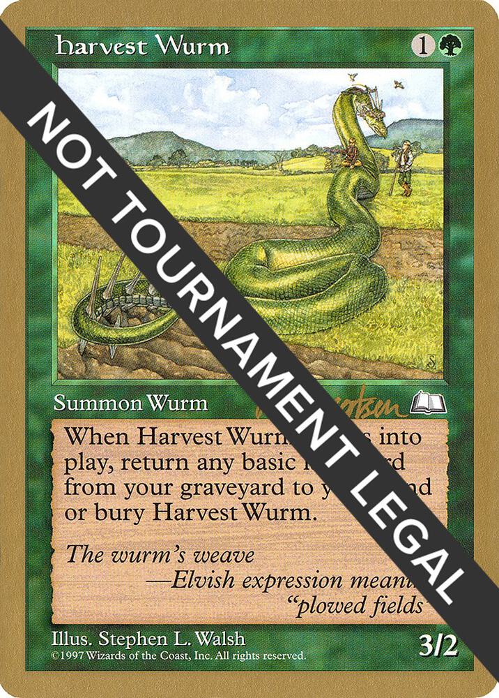 Harvest Wurm - 1997 Svend Geertsen (WTH)