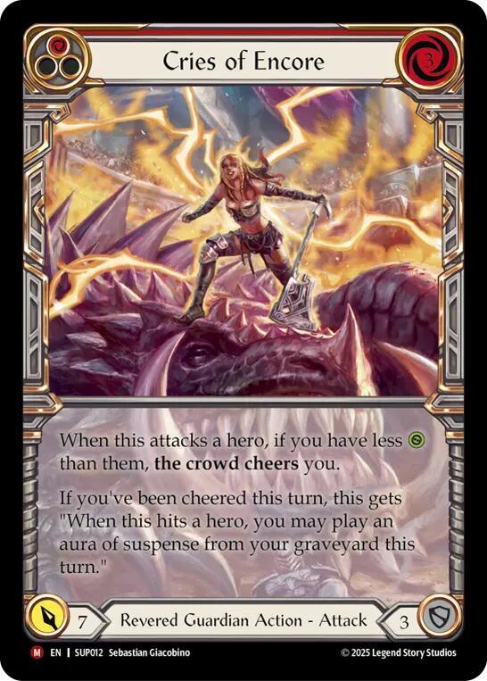 Cries of Encore (Extended Art)