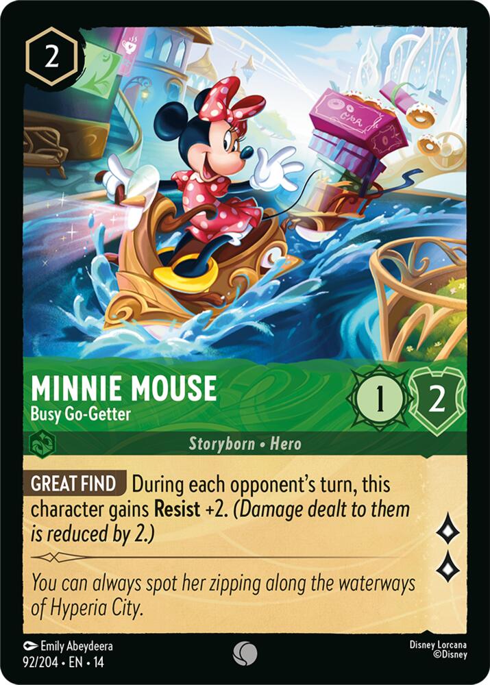 Minnie Mouse - Busy Go-Getter