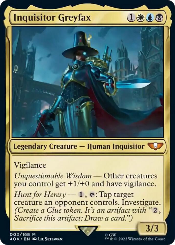 Inquisitor Greyfax (Surge Foil)