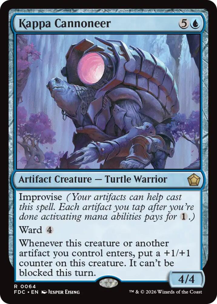 Kappa Cannoneer [Commander: Foundations]
