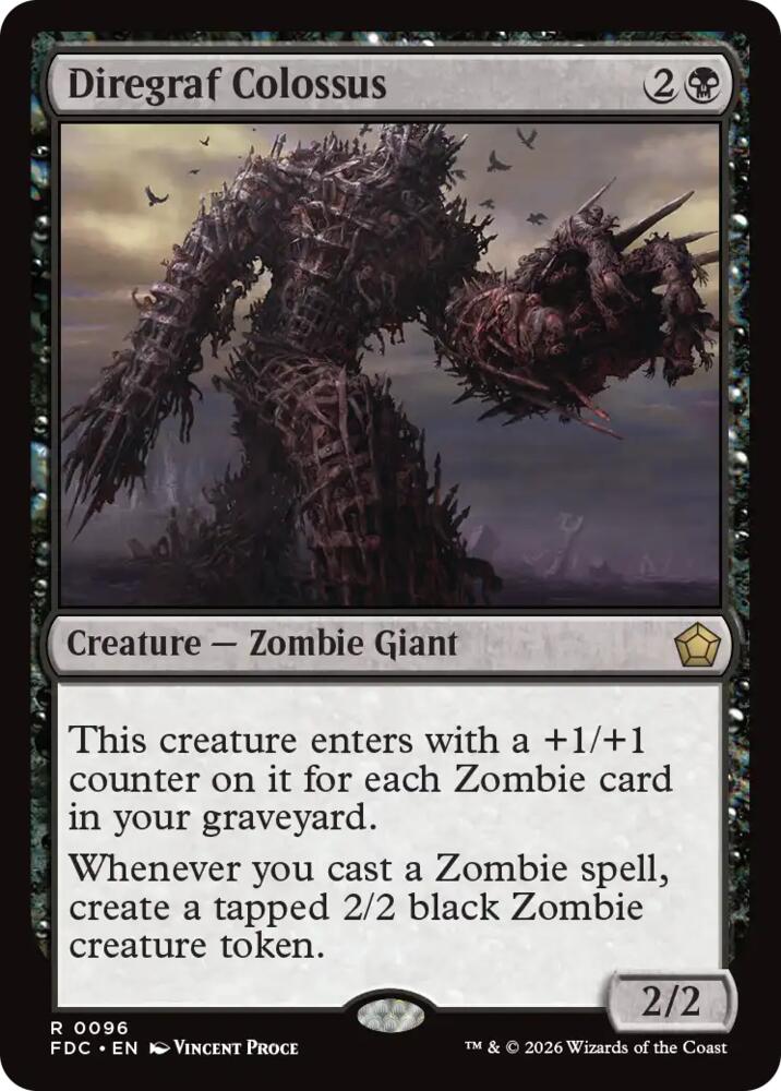 Diregraf Colossus [Commander: Foundations]