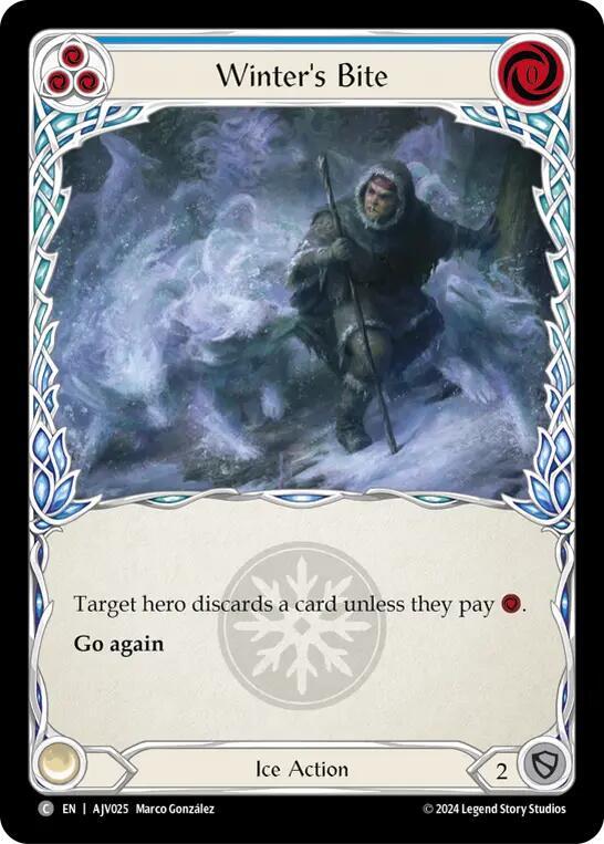 Winter's Bite (Blue)