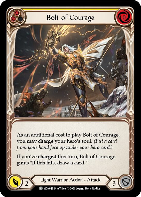 Bolt of Courage (Yellow)