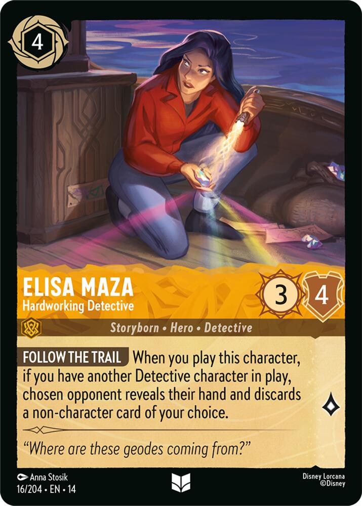Elisa Maza - Hardworking Detective