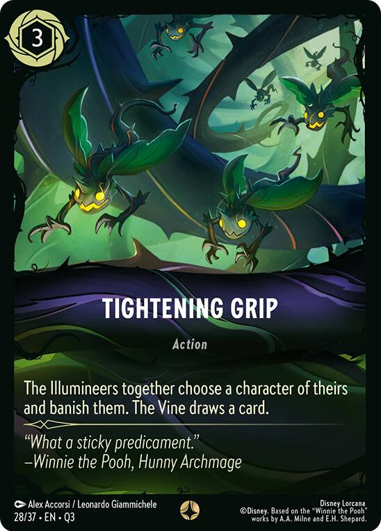 Tightening Grip [Illumineer's Quest: The Great Hunny Rescue]