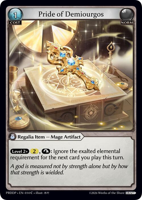 Pride of Demiourgos