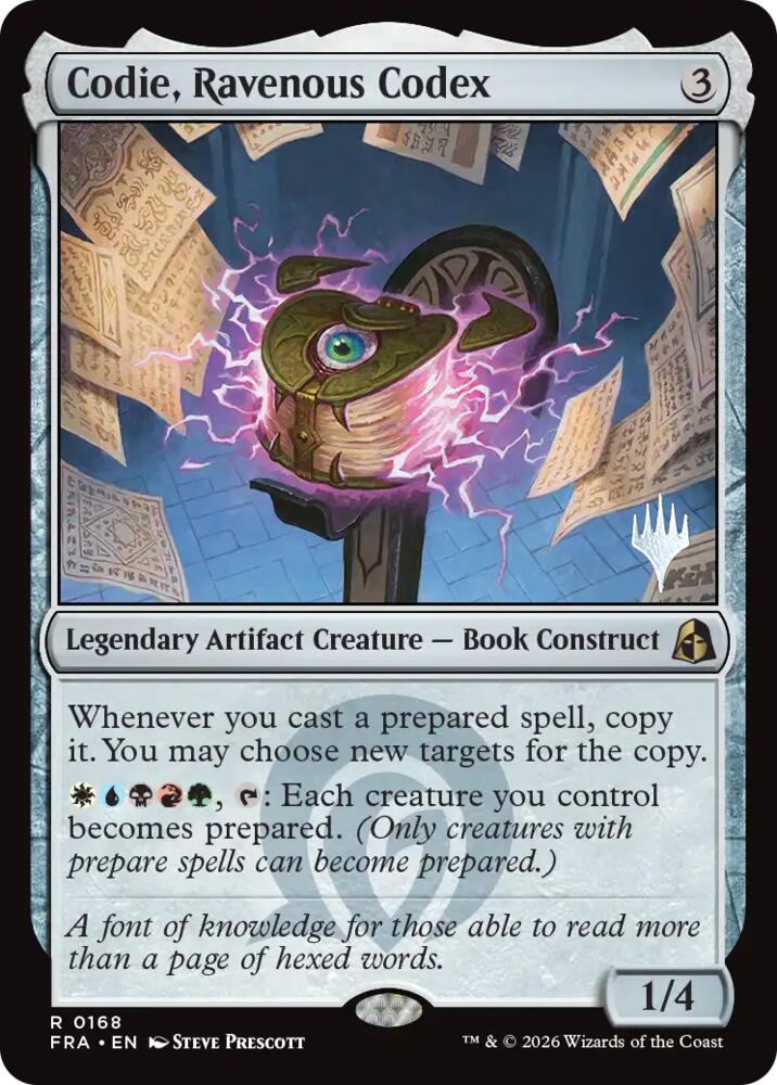Codie, Ravenous Codex [Promo Pack: Reality Fracture]