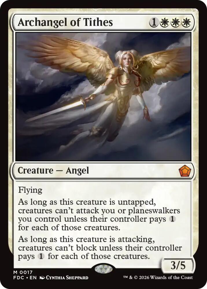 Archangel of Tithes [Commander: Foundations]
