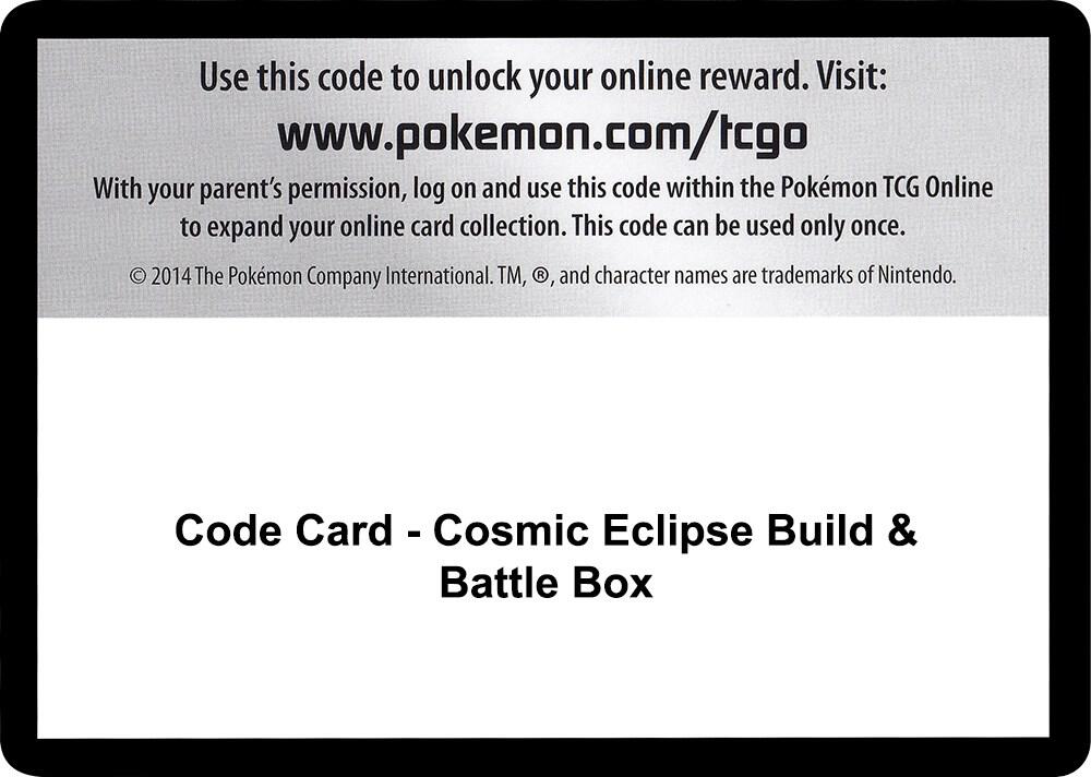 Code Card - Cosmic Eclipse Build & Battle Box