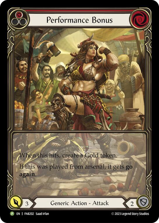 Performance Bonus (Red) - FAB202
