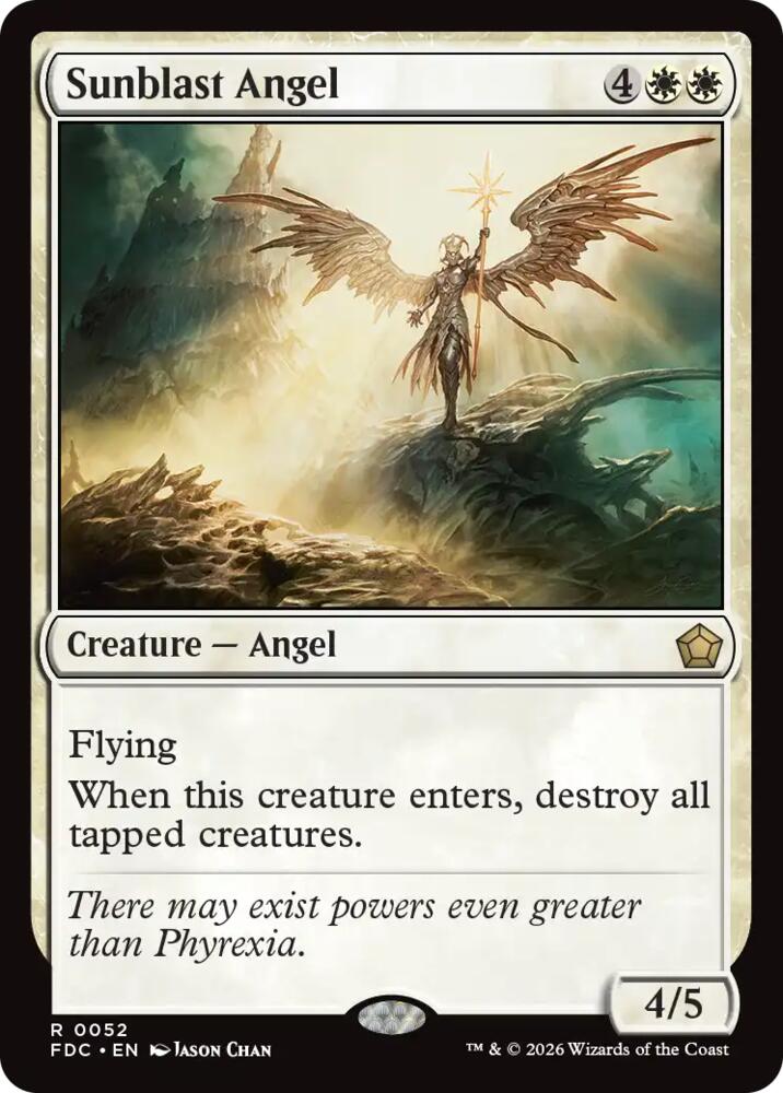 Sunblast Angel [Commander: Foundations]