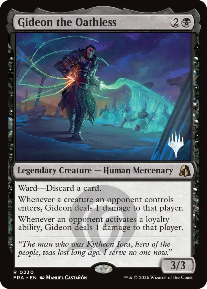 Gideon the Oathless [Promo Pack: Reality Fracture]