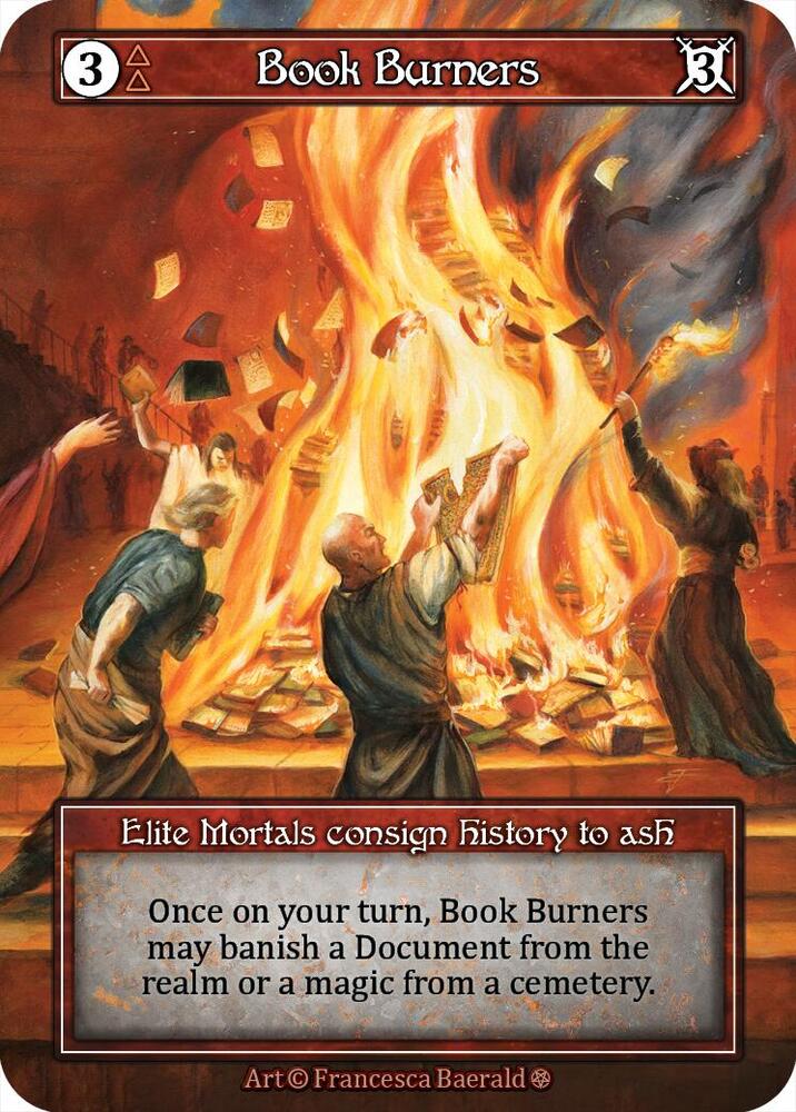 Book Burners (Foil)