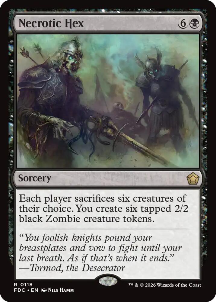 Necrotic Hex [Commander: Foundations]