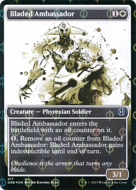 Bladed Ambassador (Showcase) (Step-and-Compleat Foil)