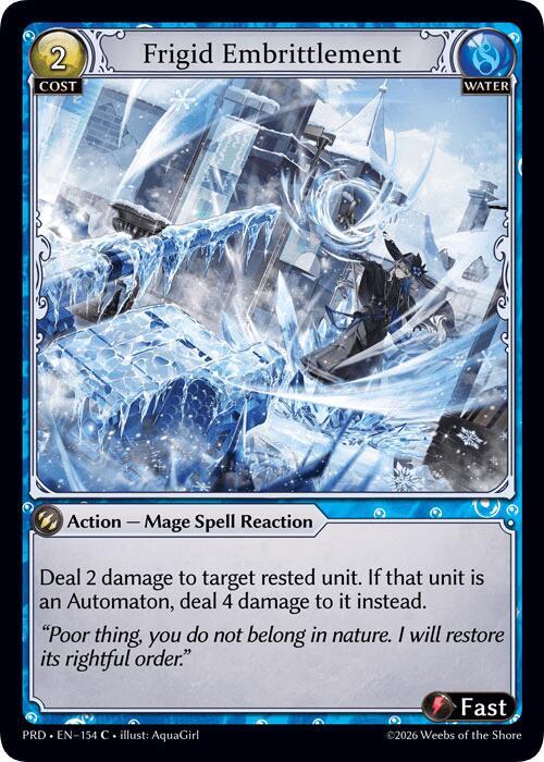Frigid Embrittlement