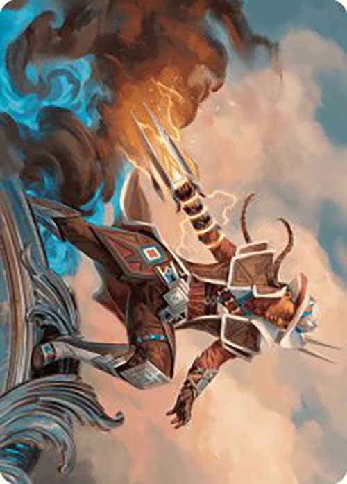 Annie Flash, the Veteran Art Card
