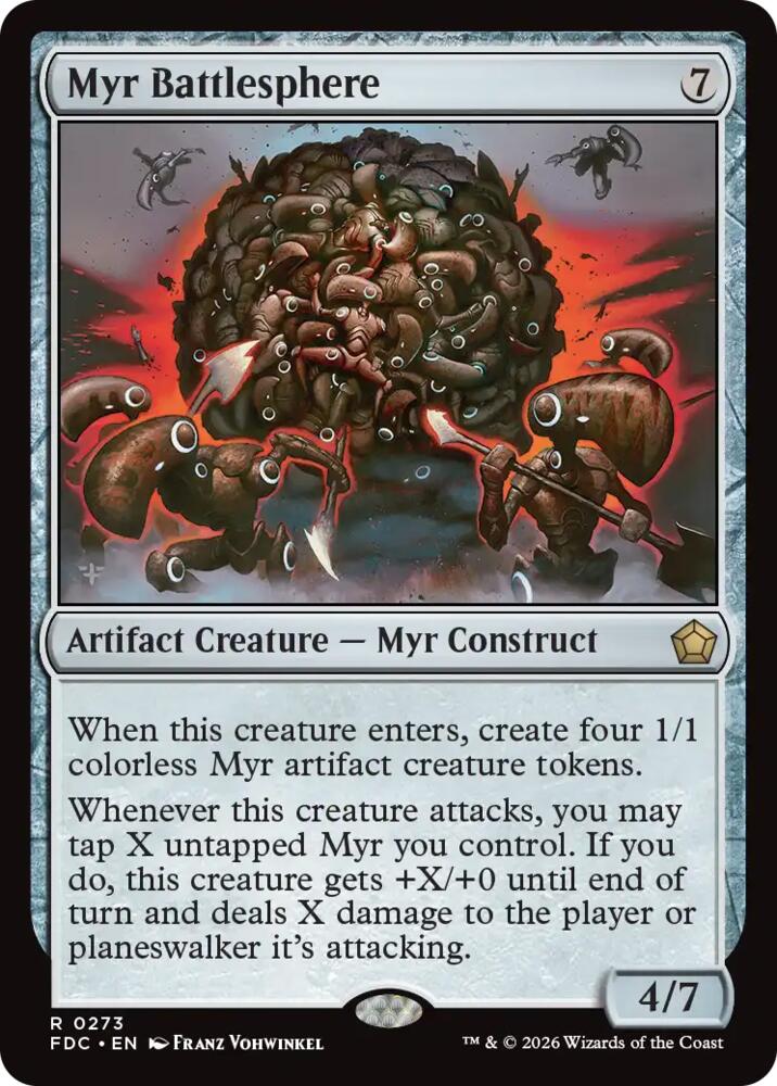 Myr Battlesphere [Commander: Foundations]