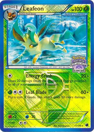 Leafeon - 11/116 (State Championships)