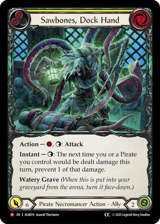 Sawbones, Dockhand (CC Label)