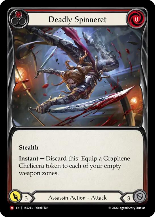 Deadly Spinneret