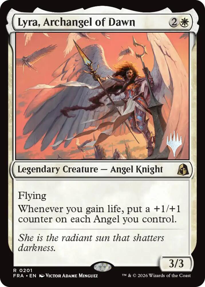 Lyra, Archangel of Dawn [Promo Pack: Reality Fracture]