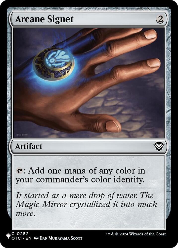 Arcane Signet (OTC)