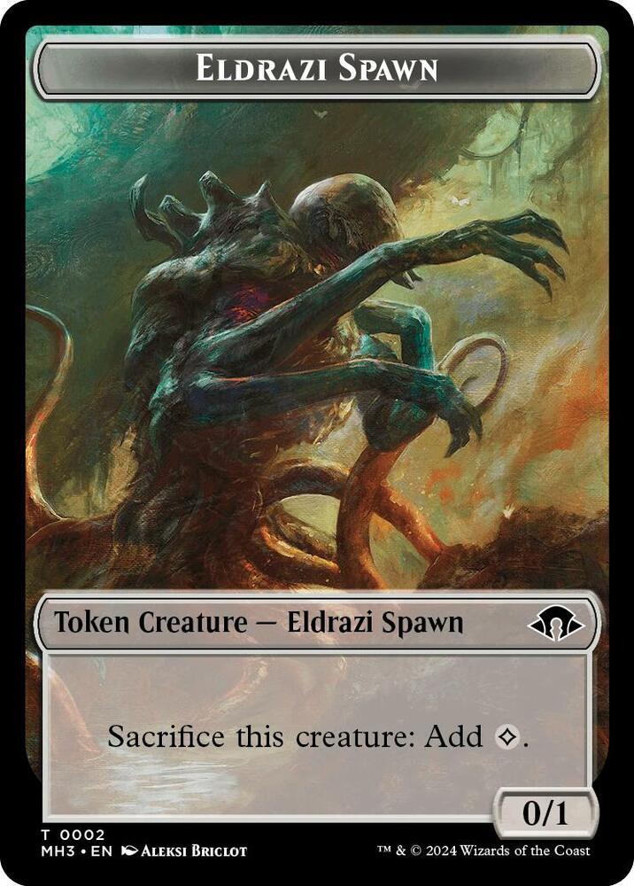 Eldrazi Spawn // Angel Double-Sided Token