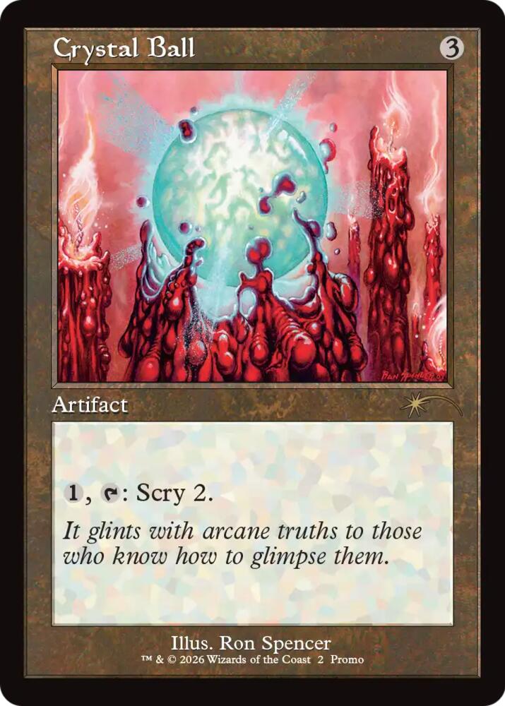 Crystal Ball (Retro Frame)