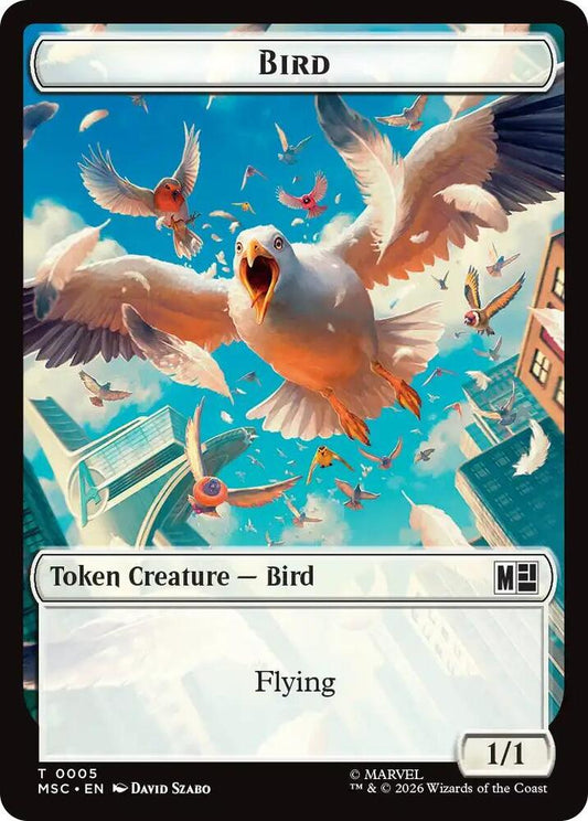 Bird // Rhino Double-Sided Token