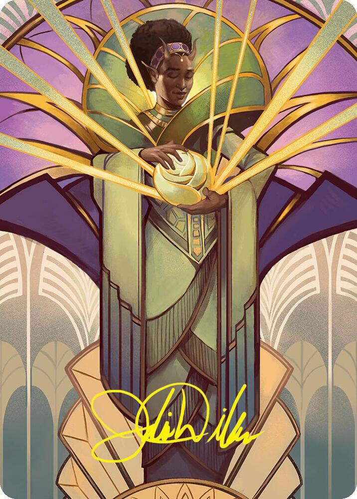 Bloom Tender Art Card (54/54) (Gold-Stamped Signature)