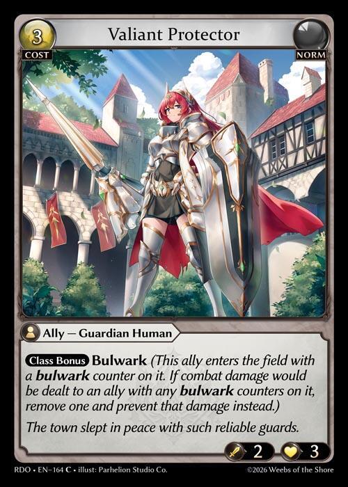 Valiant Protector (Curio Foil)