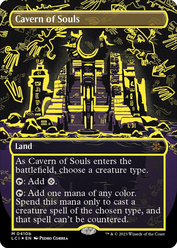 Cavern of Souls (Neon Yellow)