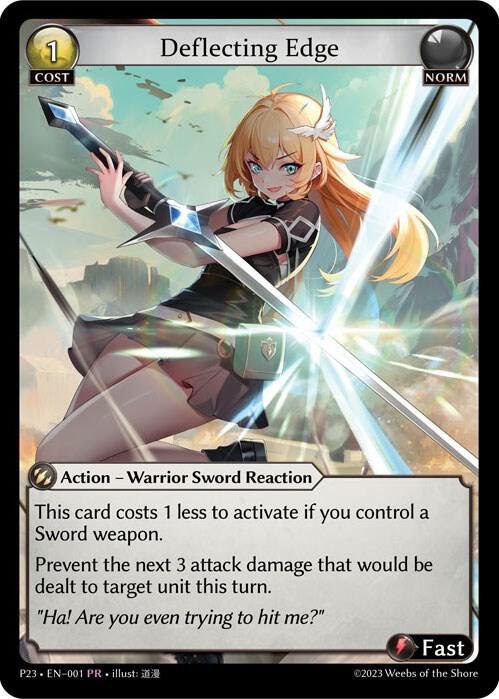 Deflecting Edge