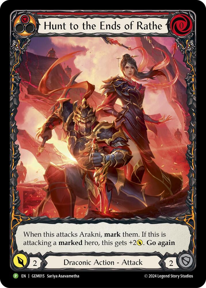 Hunt to the Ends of Rathe (Red)