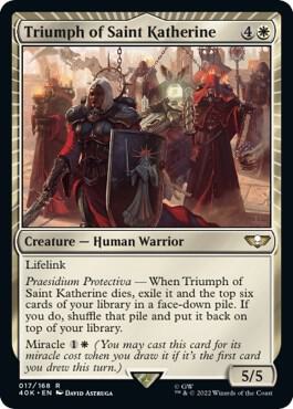 Triumph of Saint Katherine (Surge Foil)