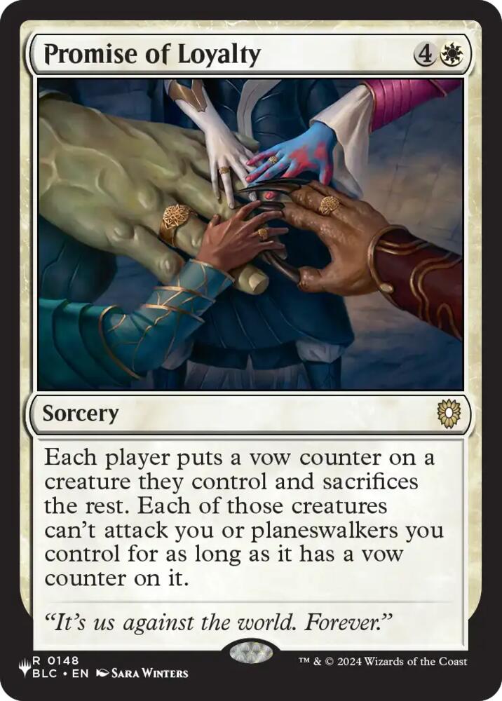 Promise of Loyalty [The List Reprints]