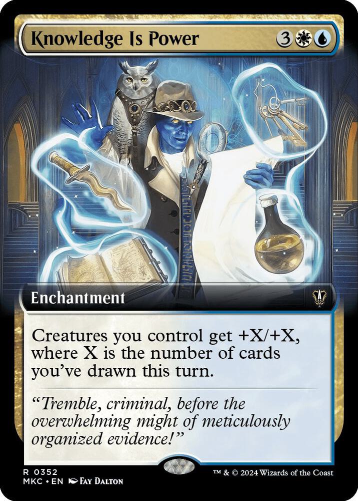 Knowledge is Power (Extended Art)