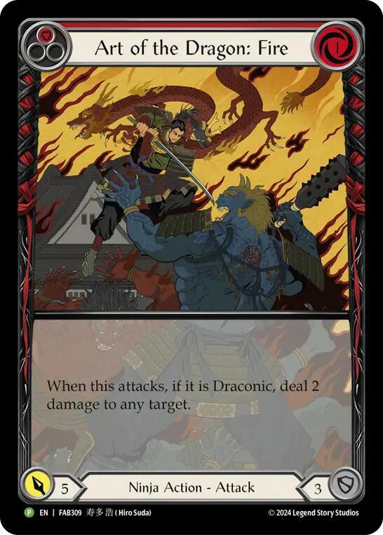 Art of the Dragon: Fire - FAB309
