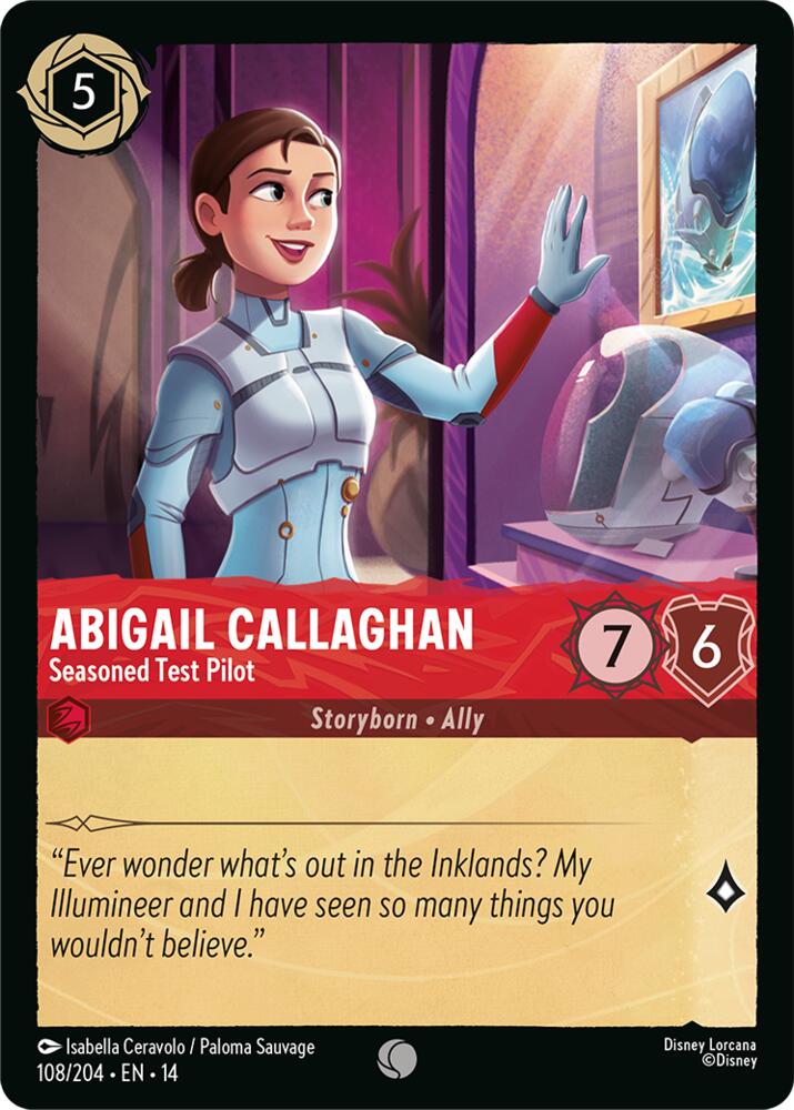 Abigail Callaghan - Seasoned Test Pilot
