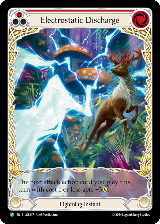 Electrostatic Discharge (Red) (Extended Art) - LGS347